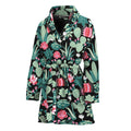 Cute Cactus And Succulent Print Women's Bathrobe