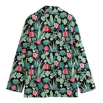 Cute Cactus And Succulent Print Women's Blazer