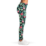 Cute Cactus And Succulent Print Women's Leggings