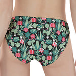 Cute Cactus And Succulent Print Women's Panties
