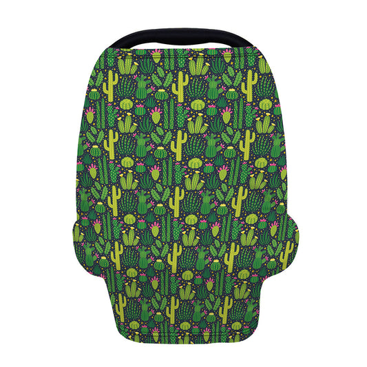Cute Cactus Plant Pattern Print Baby Seat Cover