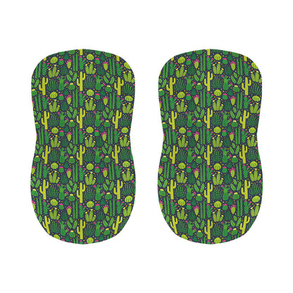 Cute Cactus Plant Pattern Print Bar Stool Covers