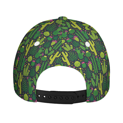 Cute Cactus Plant Pattern Print Baseball Cap