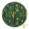 Cute Cactus Plant Pattern Print Basketball