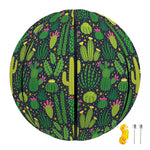Cute Cactus Plant Pattern Print Basketball