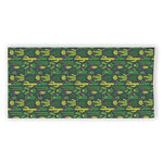 Cute Cactus Plant Pattern Print Beach Towel