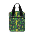 Cute Cactus Plant Pattern Print Bible Tote Bag