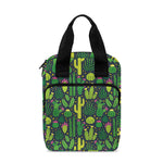 Cute Cactus Plant Pattern Print Bible Tote Bag