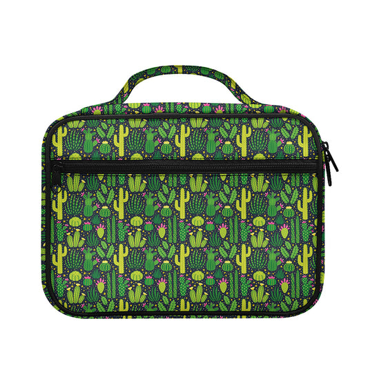 Cute Cactus Plant Pattern Print Briefcase Bible Bag