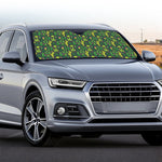 Cute Cactus Plant Pattern Print Car Windshield Sun Shade