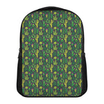 Cute Cactus Plant Pattern Print Casual Backpack