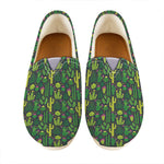 Cute Cactus Plant Pattern Print Casual Shoes