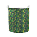 Cute Cactus Plant Pattern Print Collapsible Laundry Basket