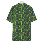 Cute Cactus Plant Pattern Print Hawaiian Shirt