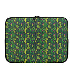 Cute Cactus Plant Pattern Print Laptop Sleeve