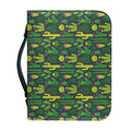 Cute Cactus Plant Pattern Print Leather Bible Cover