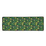 Cute Cactus Plant Pattern Print Long Kitchen Mat