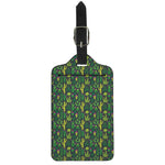 Cute Cactus Plant Pattern Print Luggage Tag