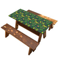 Cute Cactus Plant Pattern Print Picnic Table Cover