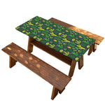 Cute Cactus Plant Pattern Print Picnic Table Cover