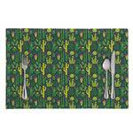 Cute Cactus Plant Pattern Print Placemat