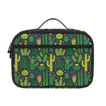 Cute Cactus Plant Pattern Print Portable Lunch Bag