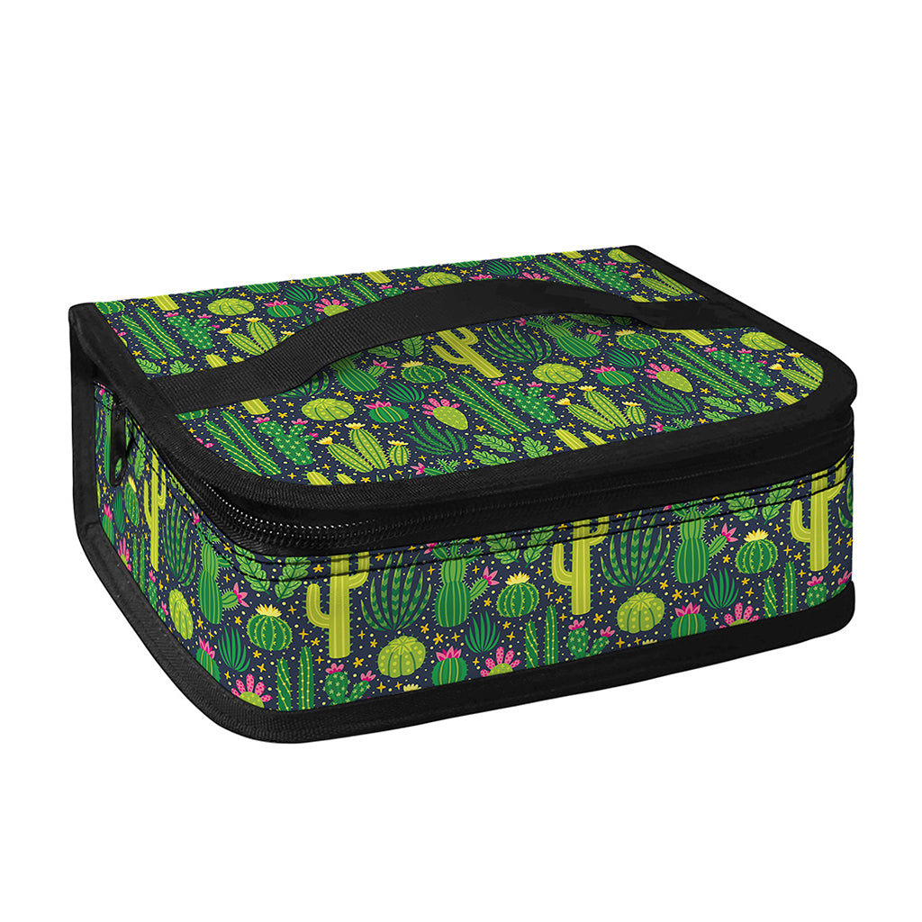 Cute Cactus Plant Pattern Print Small Lunch Bag