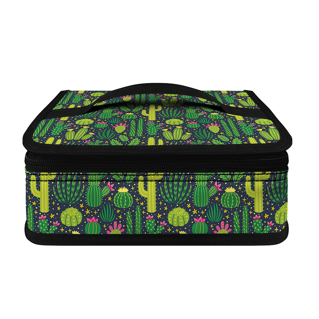 Cute Cactus Plant Pattern Print Small Lunch Bag