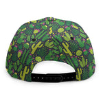 Cute Cactus Plant Pattern Print Snapback Cap