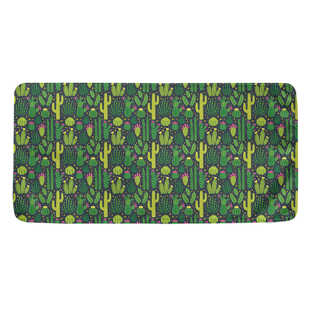 Cute Cactus Plant Pattern Print Towel
