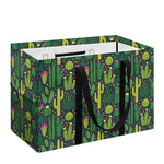 Cute Cactus Plant Pattern Print Utility Tote Bag