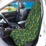 Cute Cactus Plant Pattern Print Waterproof Car Seat Cover