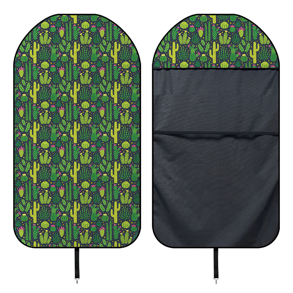 Cute Cactus Plant Pattern Print Waterproof Car Seat Cover