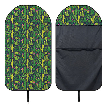 Cute Cactus Plant Pattern Print Waterproof Car Seat Cover