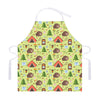 Cute Camping Pattern Print Adjustable Apron