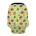 Cute Camping Pattern Print Baby Seat Cover