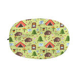 Cute Camping Pattern Print Car Side Mirror Covers