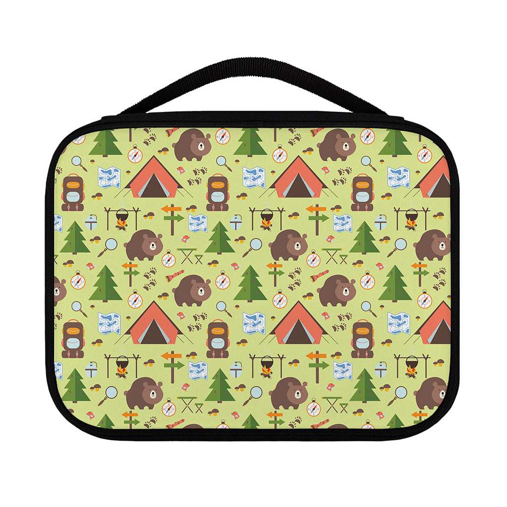 Cute Camping Pattern Print Classic Bible Case