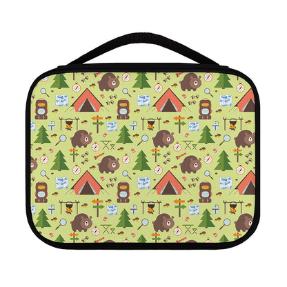 Cute Camping Pattern Print Classic Bible Case