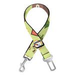 Cute Camping Pattern Print Dog Seat Belt