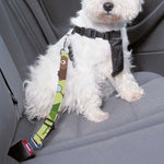 Cute Camping Pattern Print Dog Seat Belt