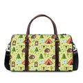 Cute Camping Pattern Print Duffel Bag