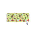 Cute Camping Pattern Print Extended Mouse Pad