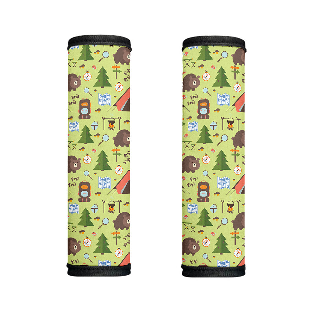 Cute Camping Pattern Print Handle Covers
