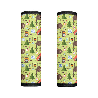 Cute Camping Pattern Print Handle Covers