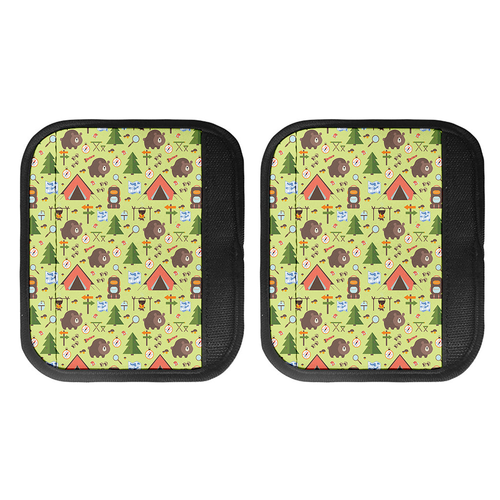 Cute Camping Pattern Print Handle Covers