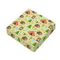 Cute Camping Pattern Print Outdoor Seat Cushion Cover