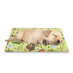 Cute Camping Pattern Print Pet Cooling Mat Cover