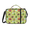 Cute Camping Pattern Print Shoulder Strap Bible Bag