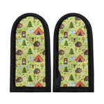 Cute Camping Pattern Print Skillet Handle Cover